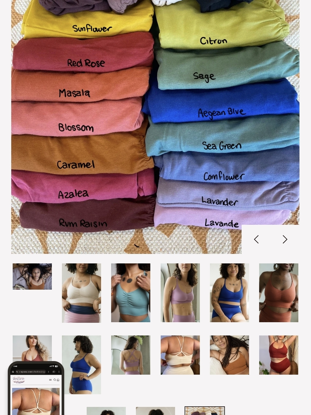 NINE Set Una Pluma Strappy Sports Bralette Yoga Bra Multiple Colors - Picture 4 of 10